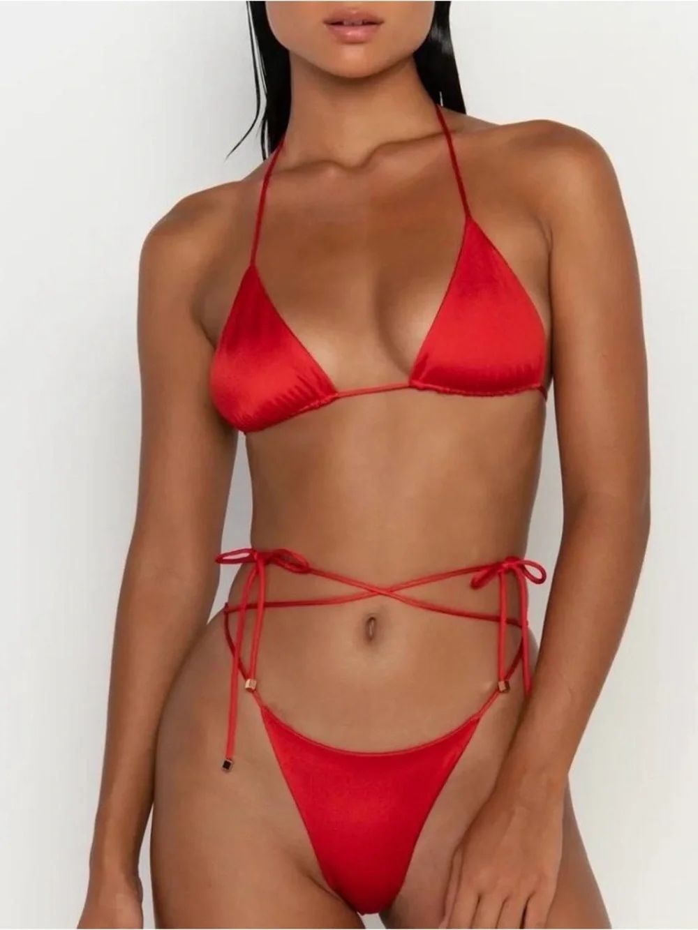 SOMMER SWIM Milla Bikini Set in Red